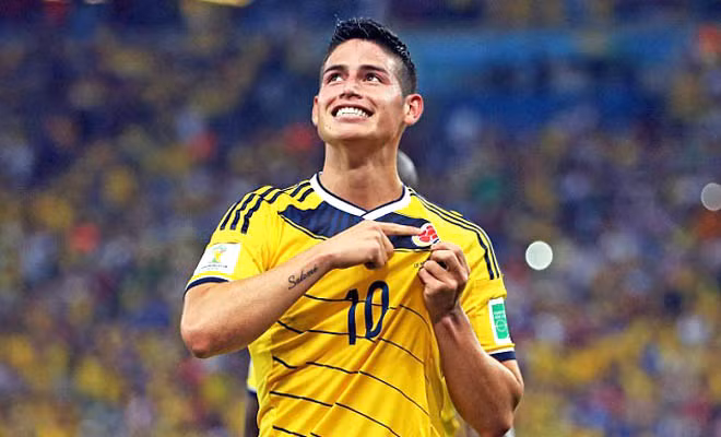 James Rodriguez đã trở thành “số 10” của Real Madrid