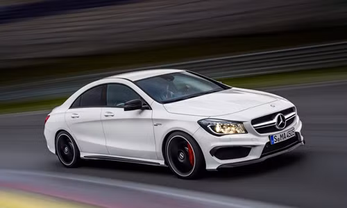 Mercedes CLA45 AMG.