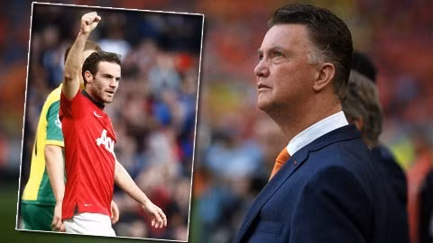 HLV Van Gaal được kỳ vọng sẽ giúp Mata phát huy được hết khả năng