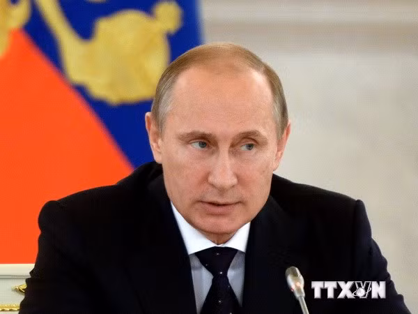  Tổng thống Nga Vladimir Putin. (Nguồn: AFP/TTXVN)