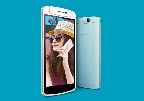 N1 Mini có hai màu trắng và xanh.