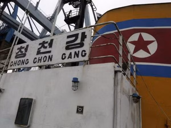 Tàu Chong Chon Gang. (Nguồn: Reuters)