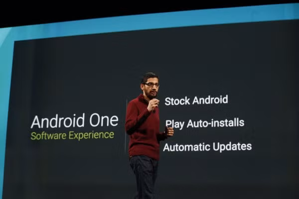 Những chiếc smartphone trong dự án Android One sẽ phục vụ trải nghiệm sử dụng Android cơ bản cho người dùng.
