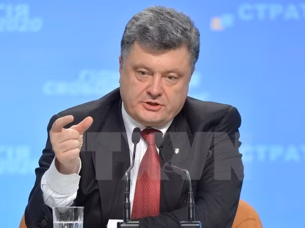 Tổng thống Ukraine Petro Poroshenko. (Nguồn: AFP/TTXVN)