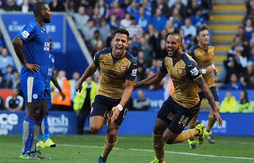 Sanchez lập hat-trick trận này. Ảnh: DM.