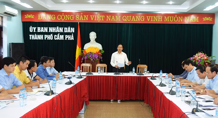 Đồng chí Đặng Huy Hậu kết luận