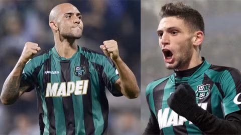 Zara nhiều khả năng sẽ phải rời Inter để nhường chỗ cho Berardi (phải)