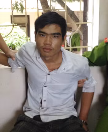 Vi Văn Mằn hay còn gọi là Hai tại cơ quan điều tra. Ảnh: Công an cung cấp.