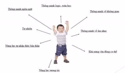 Trẻ nhỏ sinh ra sẽ có 8 trí thông minh