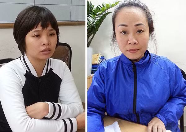 Siêu lừa Hạnh, Nga và số thẻ nhân viên y tế làm giả để lừa đảo.