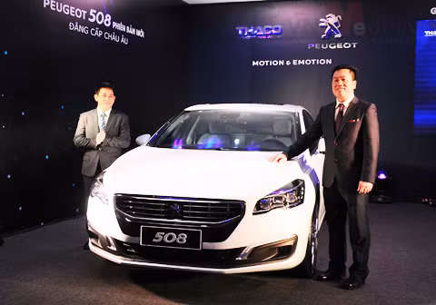 Peugeot 508 phiên bản 2015.