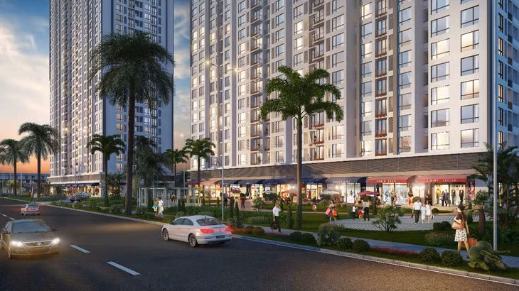 Hệ thống shophouse với vị trí đắc địa là cơ hội vàng dành cho các ý tưởng kinh doanh