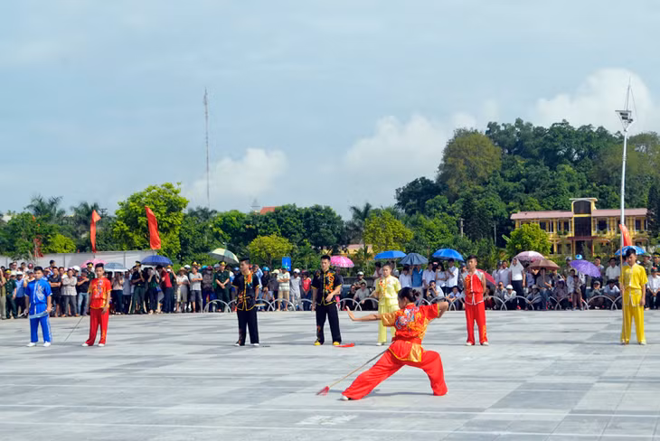 Biểu diễn võ Wushu