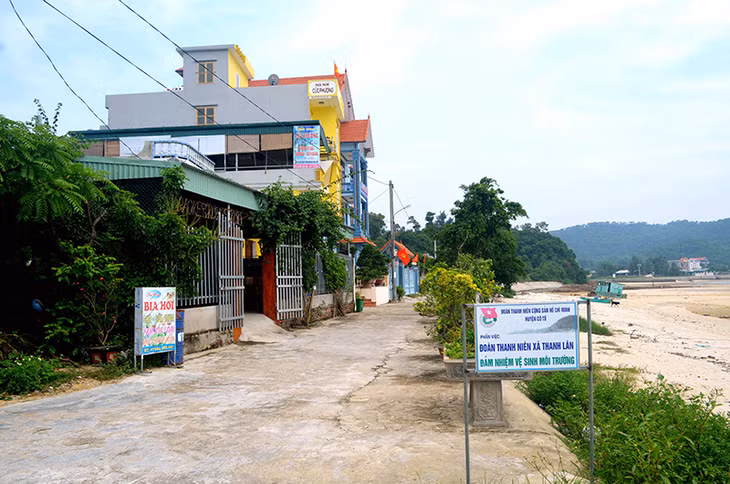 Xã Thanh Lân (huyện Cô Tô) đang đẩy mạnh đầu tư phục vụ phát triển du lịch.