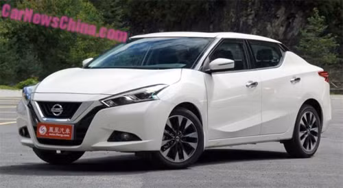 Nissan Lannia, mẫu sedan hầm hố dành riêng cho thị trường Trung Quốc.