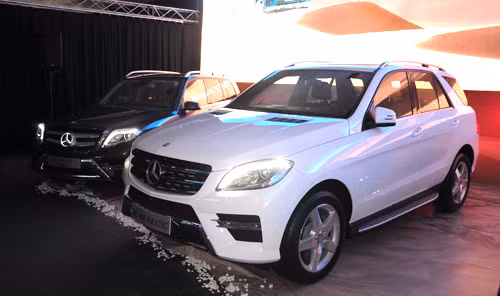 Mercedes ML 400 tại Fascination 2014.