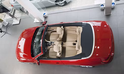 Mui xe có khả năng đóng xếp trong vòng 20 giây.