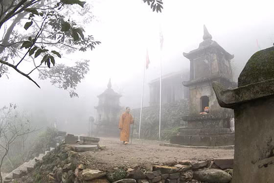 Sương trắng đỉnh Ngọa Vân ảnh 10 Sương trắng đỉnh Ngọa Vân ảnh 10