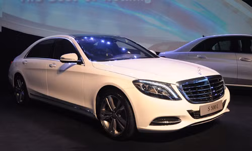 Mercedes S500L tại triển lãm Fascination 2014.