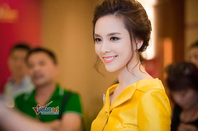 Á hậu Thiên Lý. Ảnh: Chí Linh.