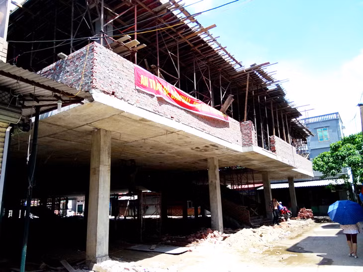 Dự án chợ Thanh Sơn được Doanh nghiệp tư nhân Thanh Thảo đầu tư theo hình thức đầu tư tư - sử dụng công.