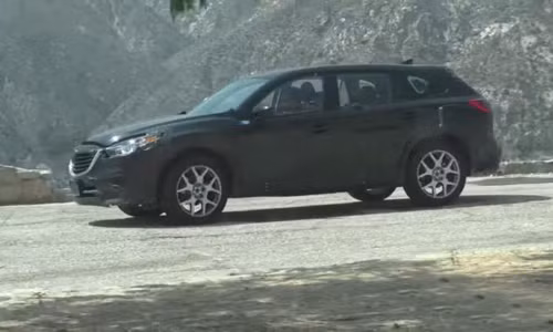 Mazda CX-9 2017 trên đường thử.