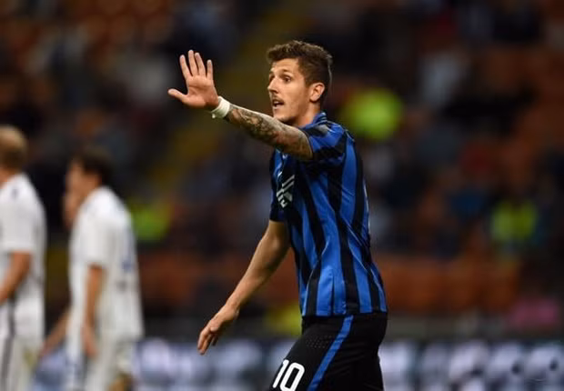  Stevan Jovetic tỏa sáng trong màu áo Inter Milan. Ảnh: Internet.