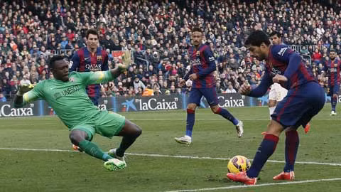 Luis Suarez và đồng đội sẽ dễ dàng bắn hạ Malaga