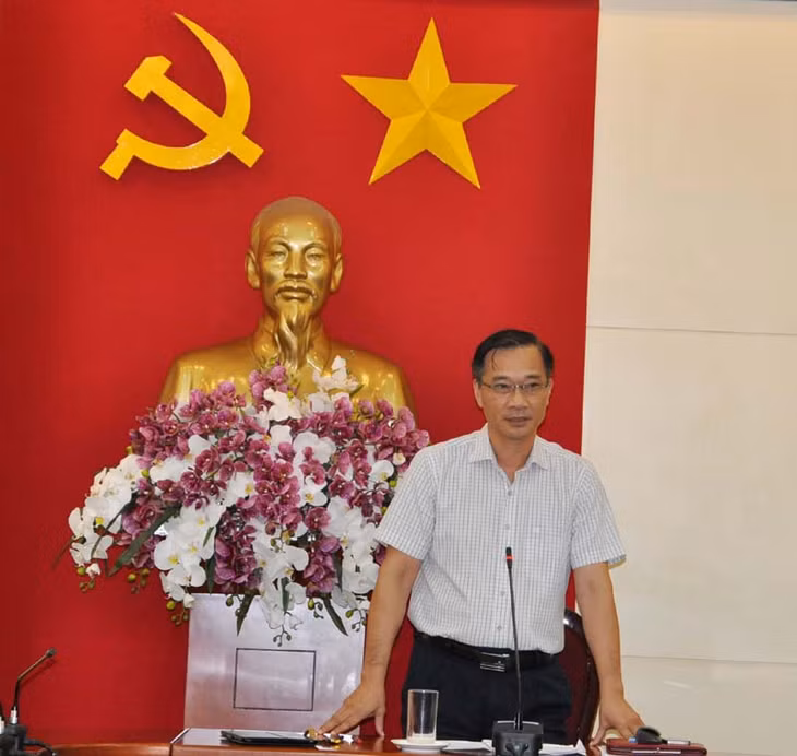 Đồng chí Vũ Hồng Thanh, Phó Bí thư Tỉnh ủy chủ trì hội nghị.