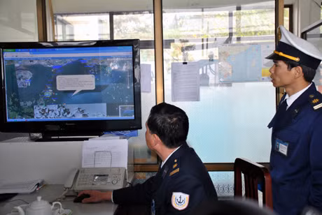 Sử dụng hệ thống GPS điều hành hoạt động của tàu thuyền tại Cảng tàu khách du lịch Bãi Cháy (Cảng vụ Đường thuỷ nội địa).