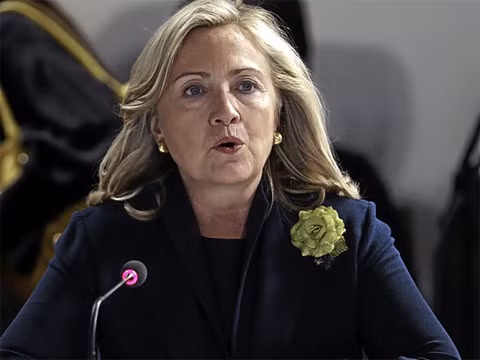 Ngoại trưởng Mỹ Hillary Clinton. Ảnh: AFP