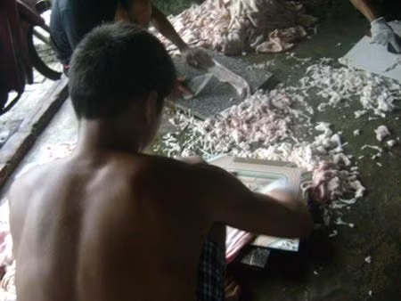  Rùng mình quy trình chế biến bì lợn