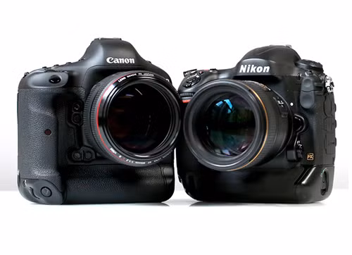 Canon 1D X tỏ ra thắng thế trước D4 của Nikon.