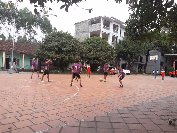 Đội tuyển U17 hiện đang tập tại Trung tâm Huấn luyện và Thi đấu TDTT tỉnh 