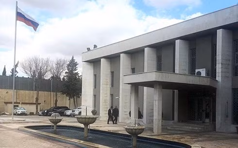 Đại sứ quán Nga tại Damascus. Ảnh: Sputnik
