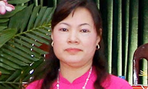 Đối tượng Nguyễn Thị Thuận khi còn đương chức