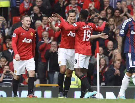 Rooney, Welbeck và Van Persie đều ghi bàn ở trận này