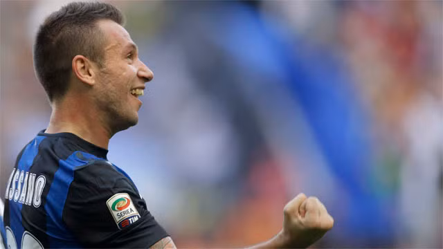 Cassano đang chơi hay ở Inter - Ảnh Getty