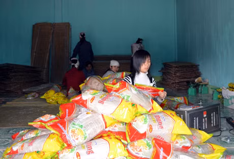 Miến và nguyên liệu làm miến là mặt hàng duy nhất tham gia chương trình bình ổn giá ở huyện Bình liêu.