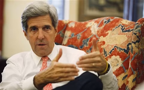 Tân Ngoại trưởng Mỹ John Kerry. Ảnh: AP