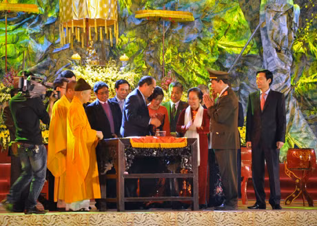 Khai hội xuân Yên Tử và đón Bằng xếp hạng Di tích quốc gia đặc biệt ảnh 3 Khai hội xuân Yên Tử và đón Bằng xếp hạng Di tích quốc gia đặc biệt ảnh 3
