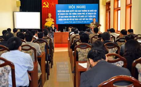 UBND tỉnh: Triển khai kế hoạch lấy ý kiến nhân dân về dự thảo Luật Đất đai ảnh 1 UBND tỉnh: Triển khai kế hoạch lấy ý kiến nhân dân về dự thảo Luật Đất đai ảnh 1