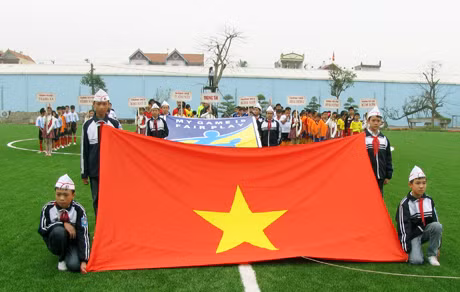 Quang cảnh lễ khai mạc giải