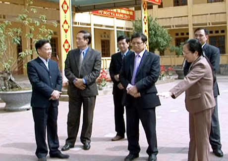 Bí thư Tỉnh uỷ Phạm Minh Chính kiểm tra kết quả xây dựng nông thôn mới tại Đông Triều ảnh 1 Bí thư Tỉnh uỷ Phạm Minh Chính kiểm tra kết quả xây dựng nông thôn mới tại Đông Triều ảnh 1