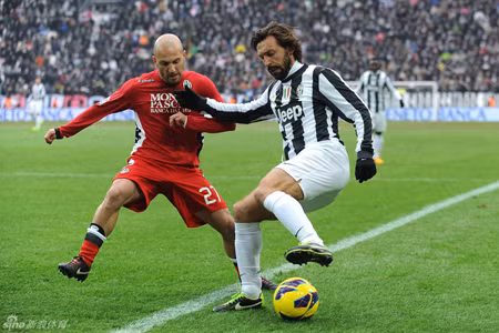 Juventus nhẹ nhàng vượt qua Siena