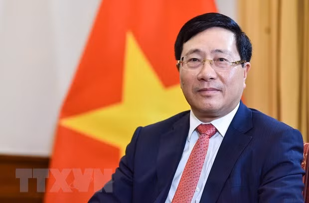 Phó Thủ tướng, Bộ trưởng Bộ Ngoại giao Phạm Bình Minh. (Ảnh: TTXVN phát)