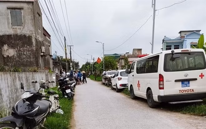  Khu vực nhà nạn nhân.