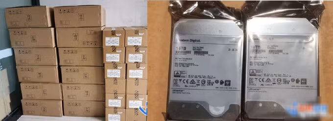 Lô ổ cứng 700 chiếc được Xiaoxin đầu cơ hôm 19/4.