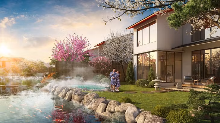 Biệt thự Yoko Villas mang đến trải nghiệm tắm khoáng nóng riêng tư cho giới thượng lưu