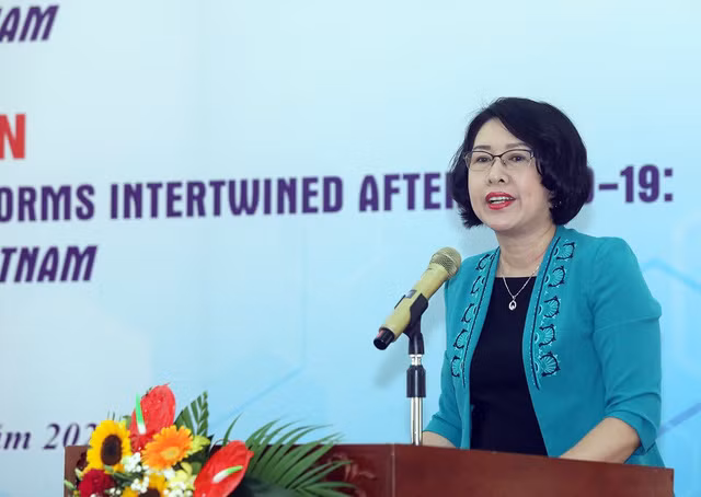 TS. Trần Thị Hồng Minh - Viện trưởng của CIEM